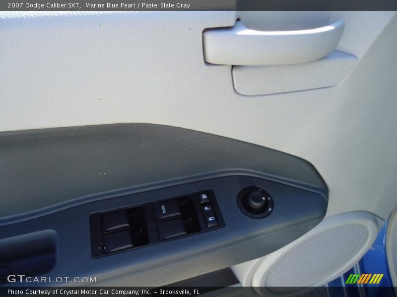 Marine Blue Pearl / Pastel Slate Gray 2007 Dodge Caliber SXT
