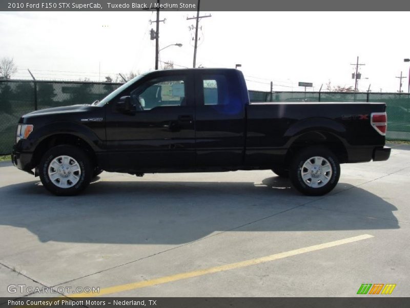 Tuxedo Black / Medium Stone 2010 Ford F150 STX SuperCab