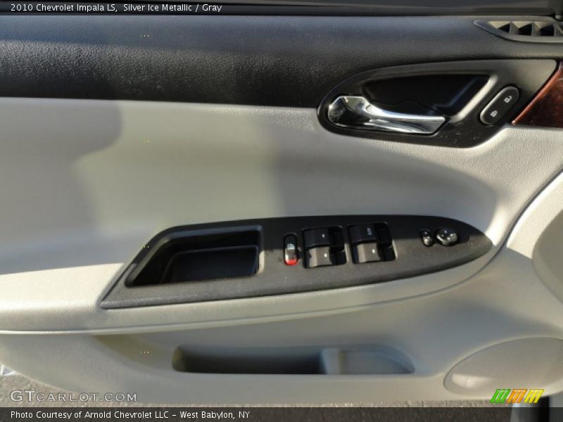 Silver Ice Metallic / Gray 2010 Chevrolet Impala LS