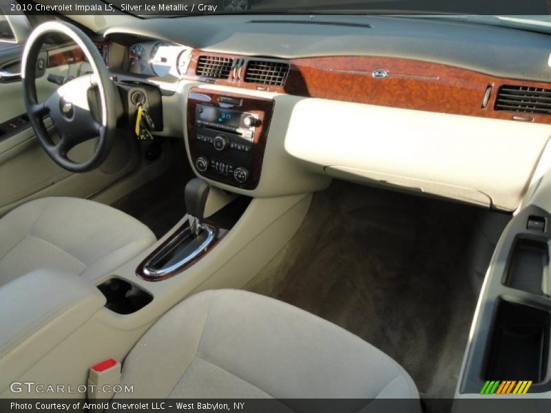 Silver Ice Metallic / Gray 2010 Chevrolet Impala LS
