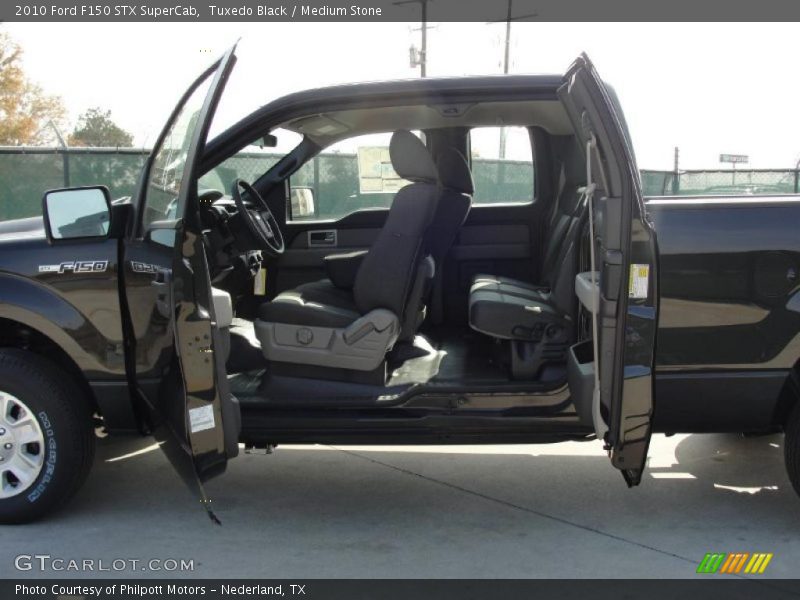 Tuxedo Black / Medium Stone 2010 Ford F150 STX SuperCab