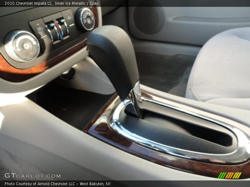 Silver Ice Metallic / Gray 2010 Chevrolet Impala LS