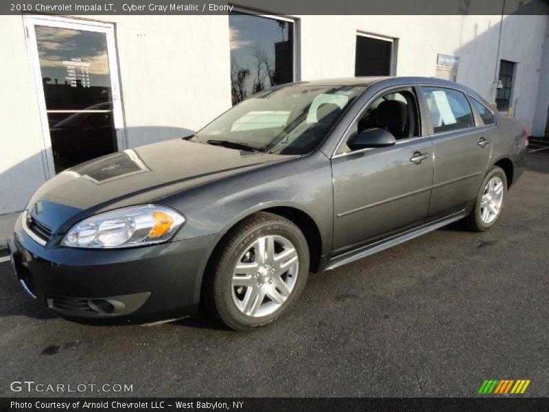 Cyber Gray Metallic / Ebony 2010 Chevrolet Impala LT