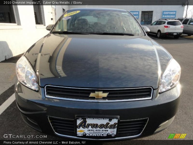 Cyber Gray Metallic / Ebony 2010 Chevrolet Impala LT