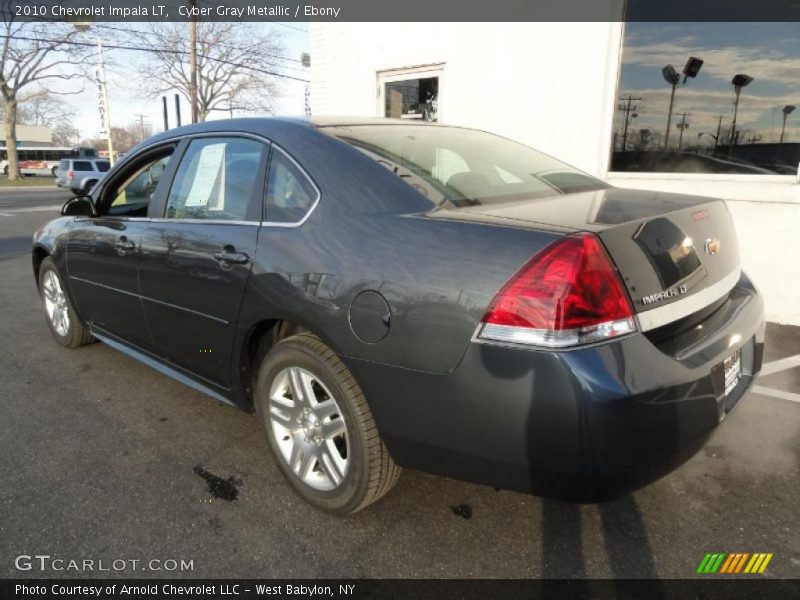 Cyber Gray Metallic / Ebony 2010 Chevrolet Impala LT