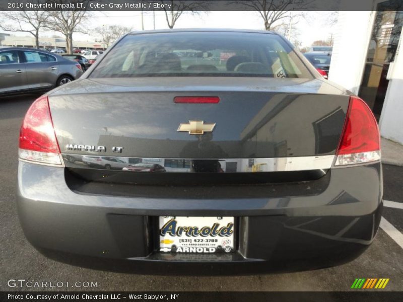 Cyber Gray Metallic / Ebony 2010 Chevrolet Impala LT