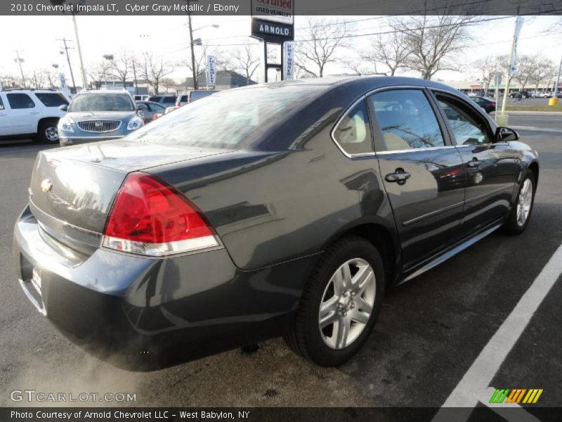 Cyber Gray Metallic / Ebony 2010 Chevrolet Impala LT