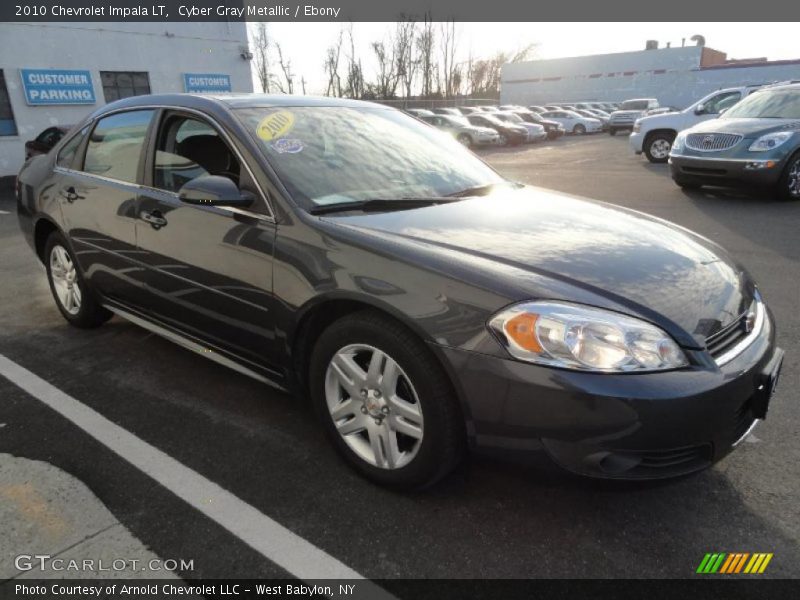 Cyber Gray Metallic / Ebony 2010 Chevrolet Impala LT