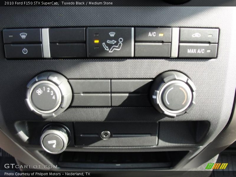 Tuxedo Black / Medium Stone 2010 Ford F150 STX SuperCab