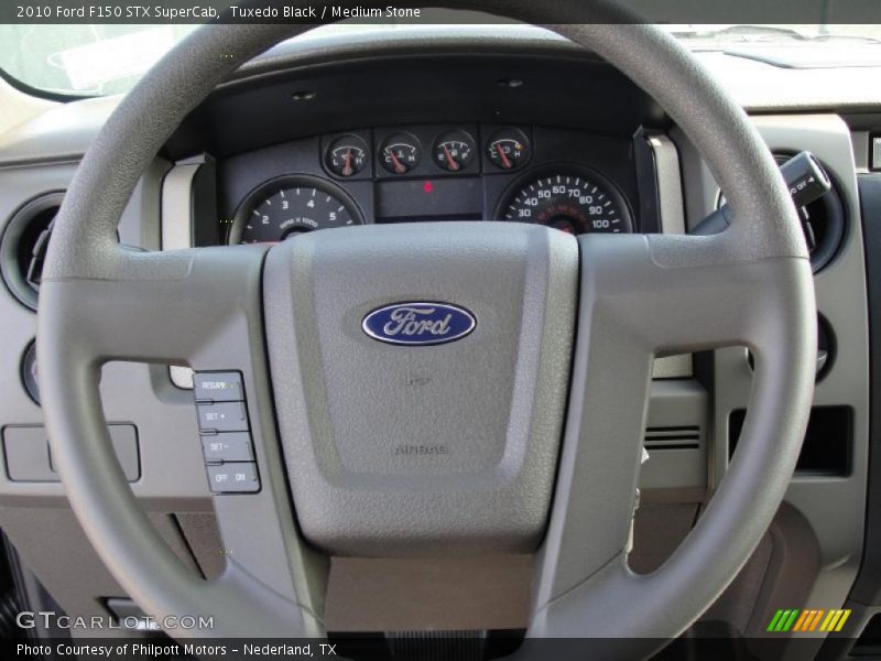 Tuxedo Black / Medium Stone 2010 Ford F150 STX SuperCab