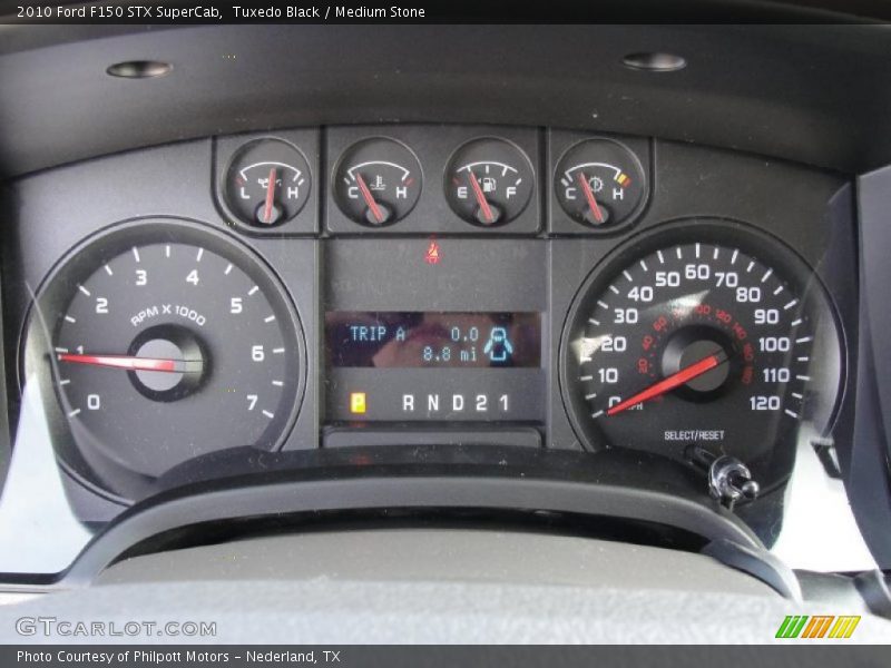Tuxedo Black / Medium Stone 2010 Ford F150 STX SuperCab
