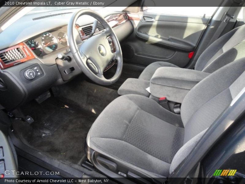 Cyber Gray Metallic / Ebony 2010 Chevrolet Impala LT
