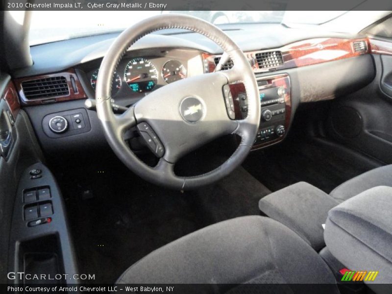 Cyber Gray Metallic / Ebony 2010 Chevrolet Impala LT