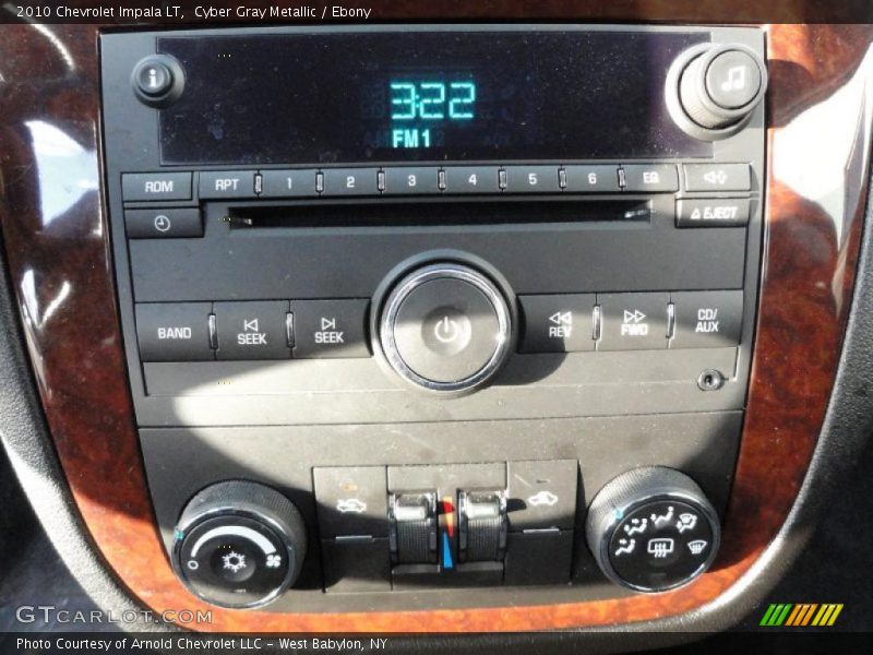 Cyber Gray Metallic / Ebony 2010 Chevrolet Impala LT