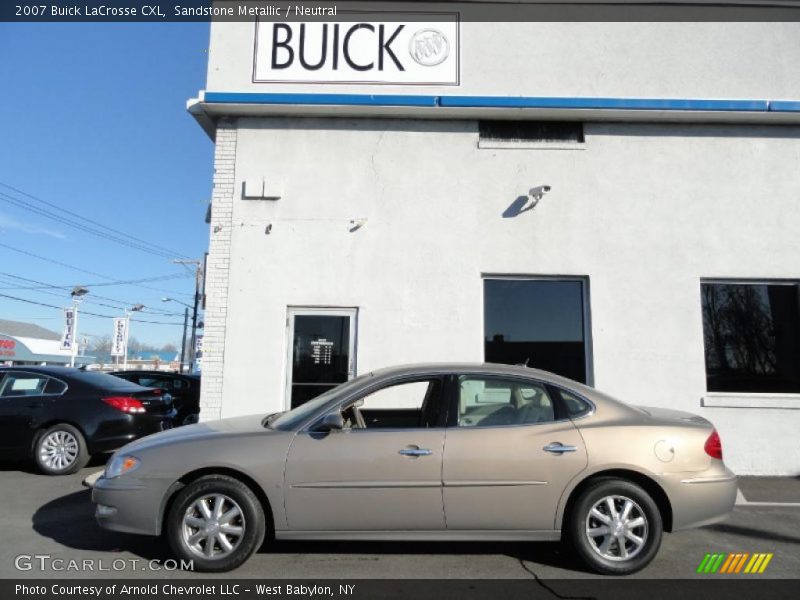 Sandstone Metallic / Neutral 2007 Buick LaCrosse CXL