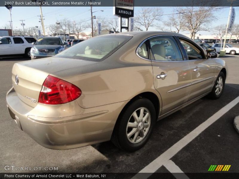 Sandstone Metallic / Neutral 2007 Buick LaCrosse CXL