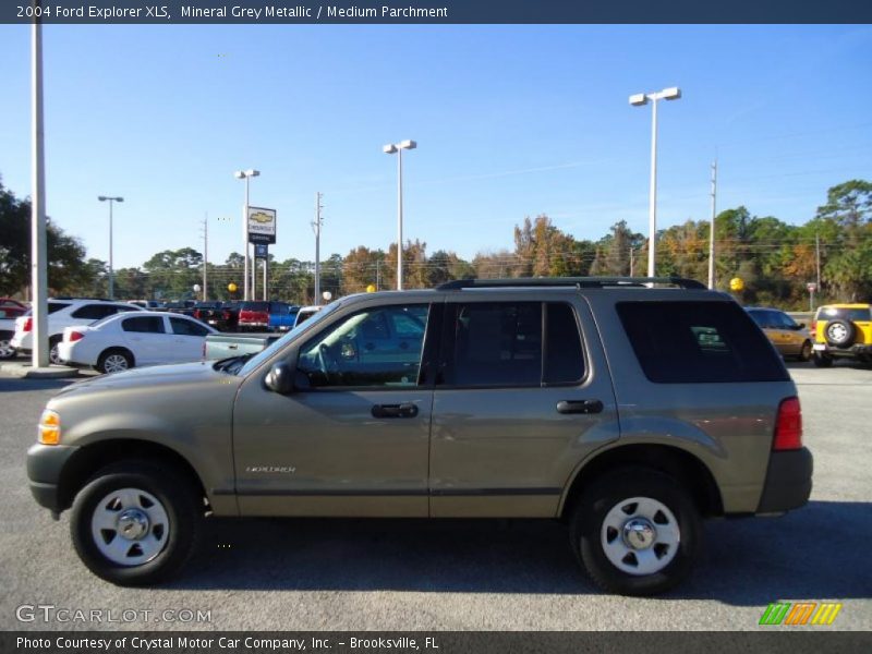 Mineral Grey Metallic / Medium Parchment 2004 Ford Explorer XLS