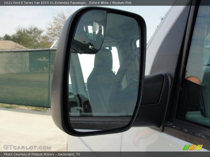 Oxford White / Medium Flint 2011 Ford E Series Van E350 XL Extended Passenger