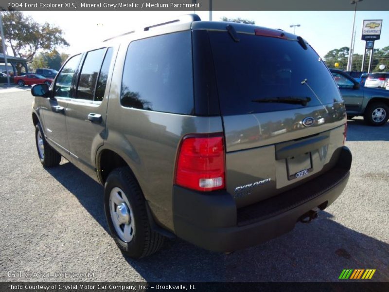 Mineral Grey Metallic / Medium Parchment 2004 Ford Explorer XLS
