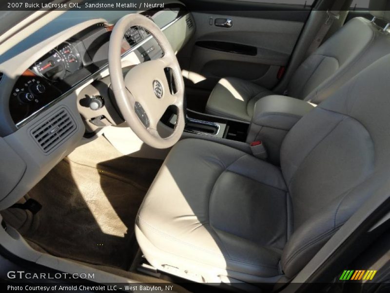 Sandstone Metallic / Neutral 2007 Buick LaCrosse CXL