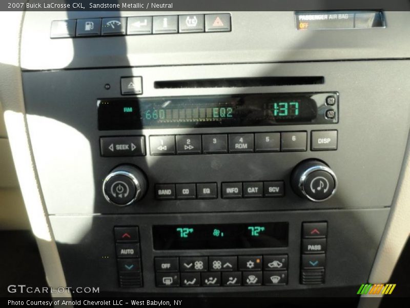 Sandstone Metallic / Neutral 2007 Buick LaCrosse CXL