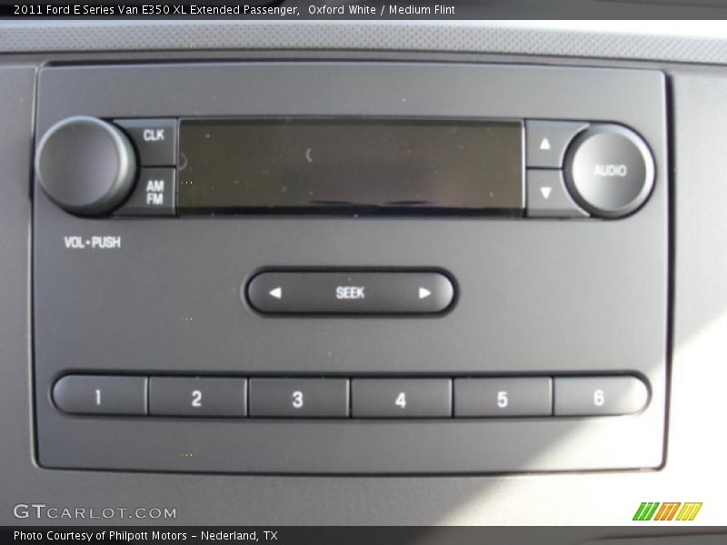 Oxford White / Medium Flint 2011 Ford E Series Van E350 XL Extended Passenger