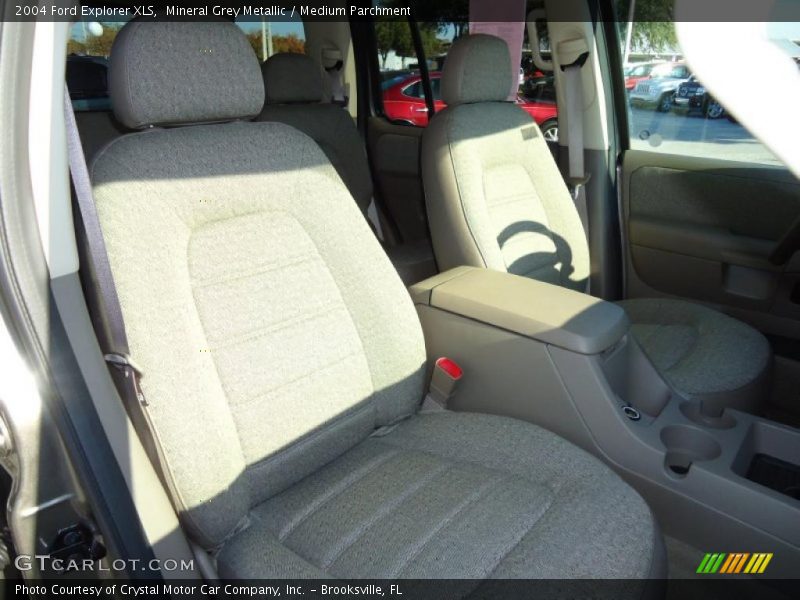 Mineral Grey Metallic / Medium Parchment 2004 Ford Explorer XLS