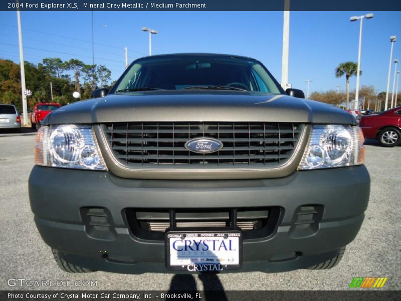 Mineral Grey Metallic / Medium Parchment 2004 Ford Explorer XLS