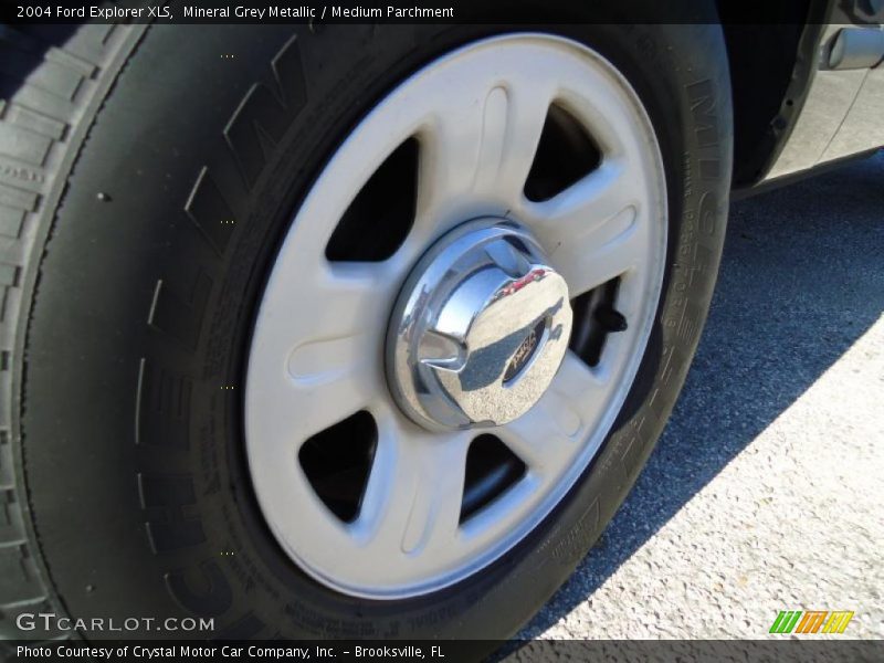 Mineral Grey Metallic / Medium Parchment 2004 Ford Explorer XLS