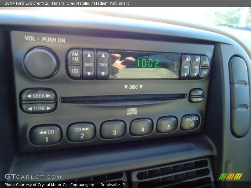 Mineral Grey Metallic / Medium Parchment 2004 Ford Explorer XLS