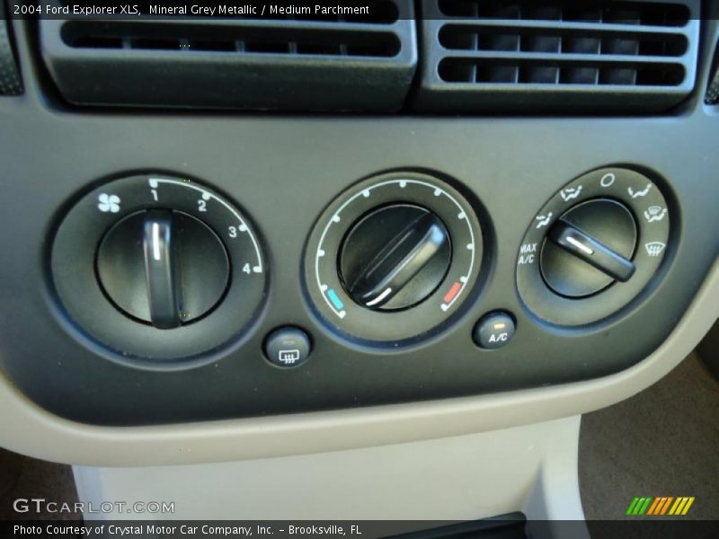 Mineral Grey Metallic / Medium Parchment 2004 Ford Explorer XLS
