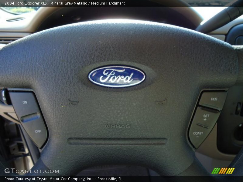 Mineral Grey Metallic / Medium Parchment 2004 Ford Explorer XLS