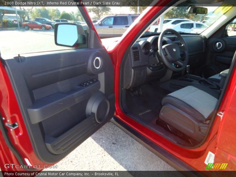 Inferno Red Crystal Pearl / Dark Slate Gray 2008 Dodge Nitro SXT