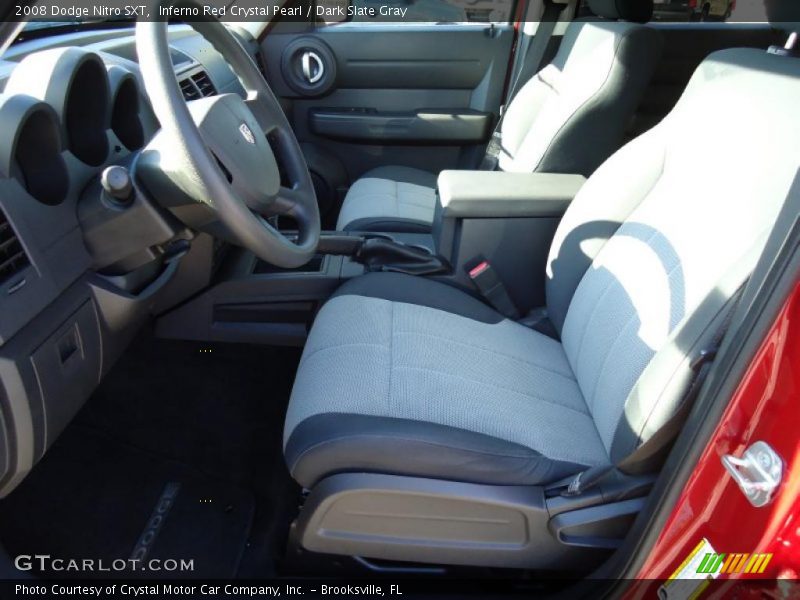 Inferno Red Crystal Pearl / Dark Slate Gray 2008 Dodge Nitro SXT