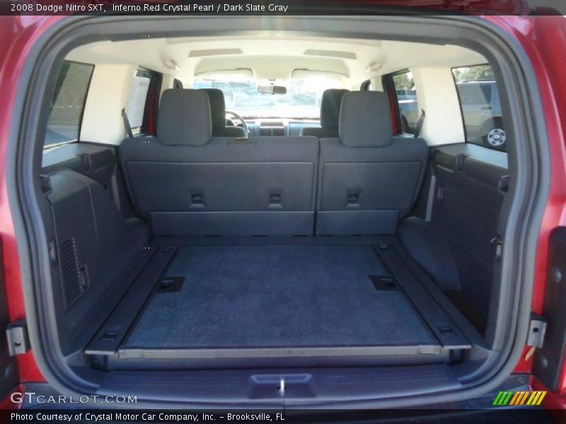 Inferno Red Crystal Pearl / Dark Slate Gray 2008 Dodge Nitro SXT