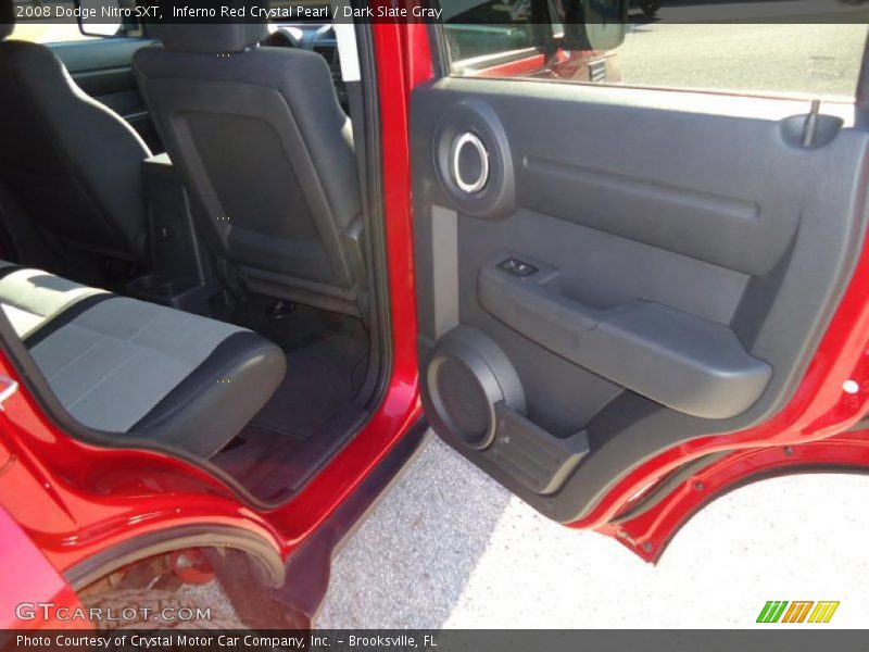 Inferno Red Crystal Pearl / Dark Slate Gray 2008 Dodge Nitro SXT