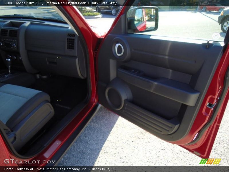 Inferno Red Crystal Pearl / Dark Slate Gray 2008 Dodge Nitro SXT