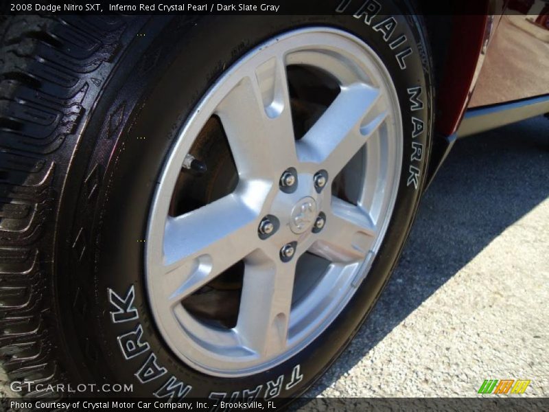 Inferno Red Crystal Pearl / Dark Slate Gray 2008 Dodge Nitro SXT