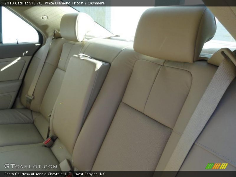 White Diamond Tricoat / Cashmere 2010 Cadillac STS V8