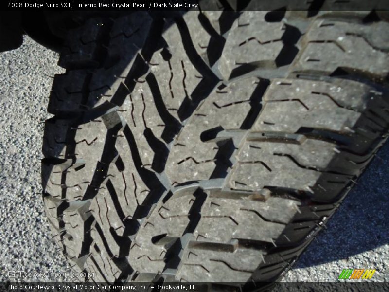 Inferno Red Crystal Pearl / Dark Slate Gray 2008 Dodge Nitro SXT