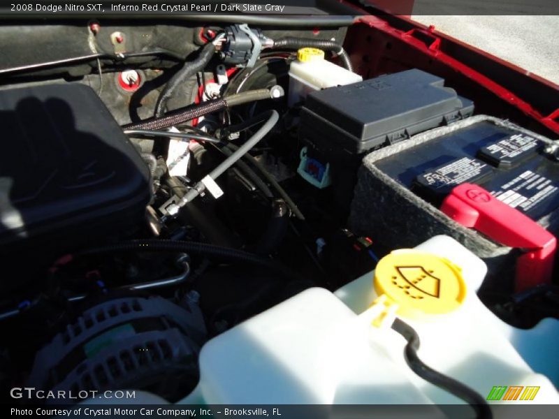 Inferno Red Crystal Pearl / Dark Slate Gray 2008 Dodge Nitro SXT