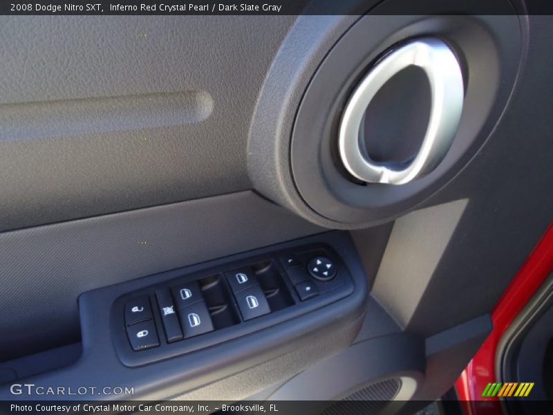 Inferno Red Crystal Pearl / Dark Slate Gray 2008 Dodge Nitro SXT