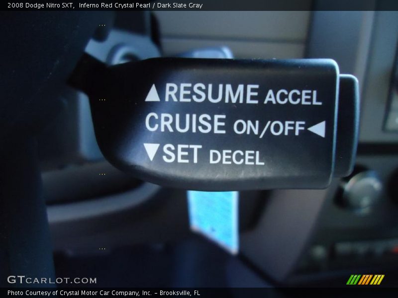 Inferno Red Crystal Pearl / Dark Slate Gray 2008 Dodge Nitro SXT
