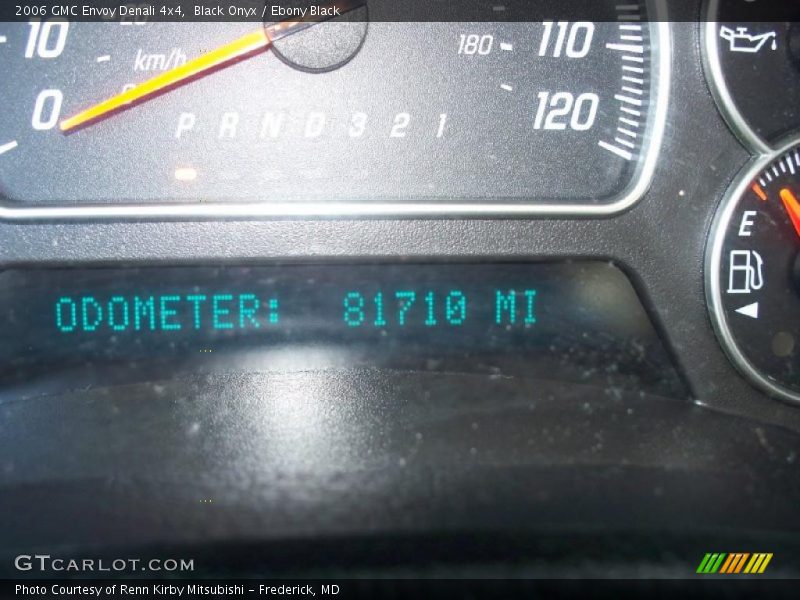 Black Onyx / Ebony Black 2006 GMC Envoy Denali 4x4