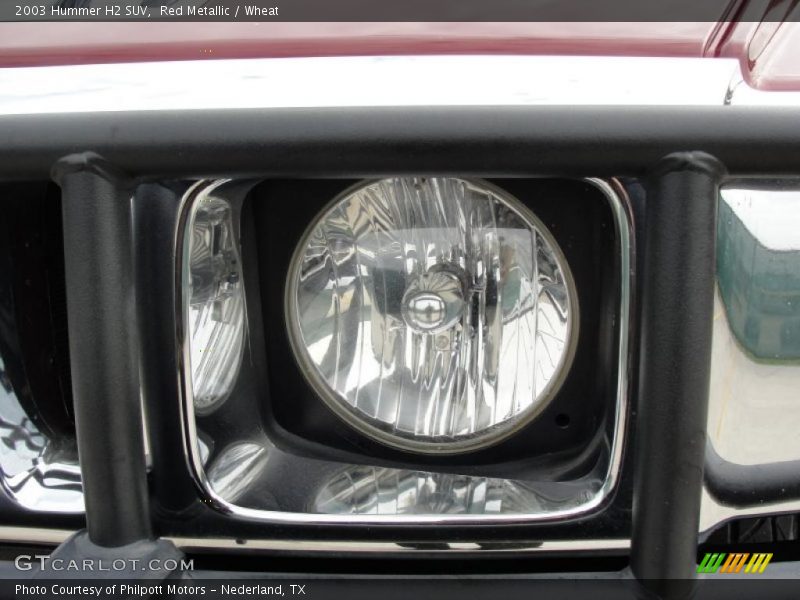 Red Metallic / Wheat 2003 Hummer H2 SUV