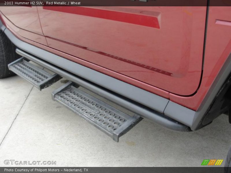 Red Metallic / Wheat 2003 Hummer H2 SUV