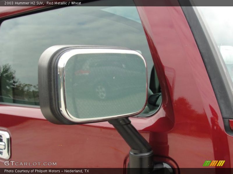 Red Metallic / Wheat 2003 Hummer H2 SUV