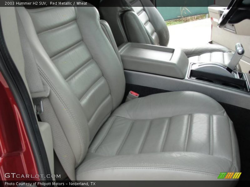 Red Metallic / Wheat 2003 Hummer H2 SUV