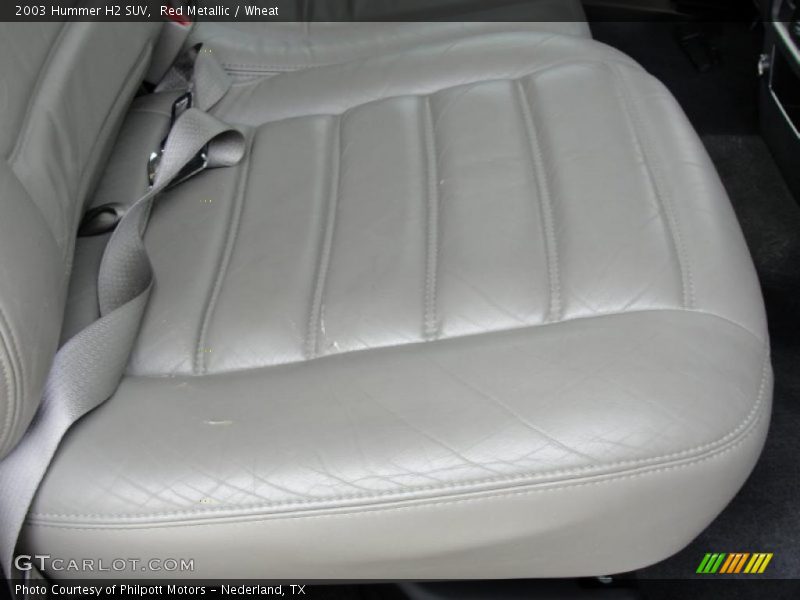 Red Metallic / Wheat 2003 Hummer H2 SUV