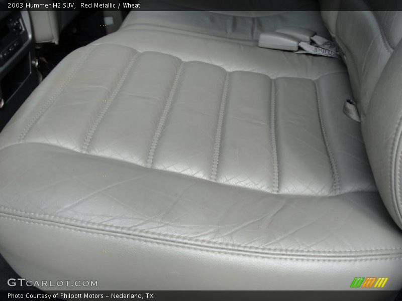 Red Metallic / Wheat 2003 Hummer H2 SUV